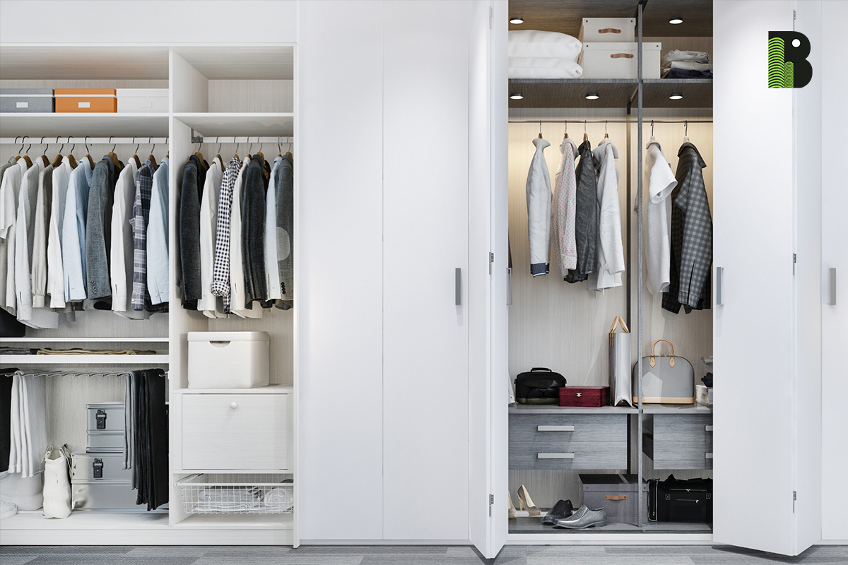 Wardrobe design by bonsai
