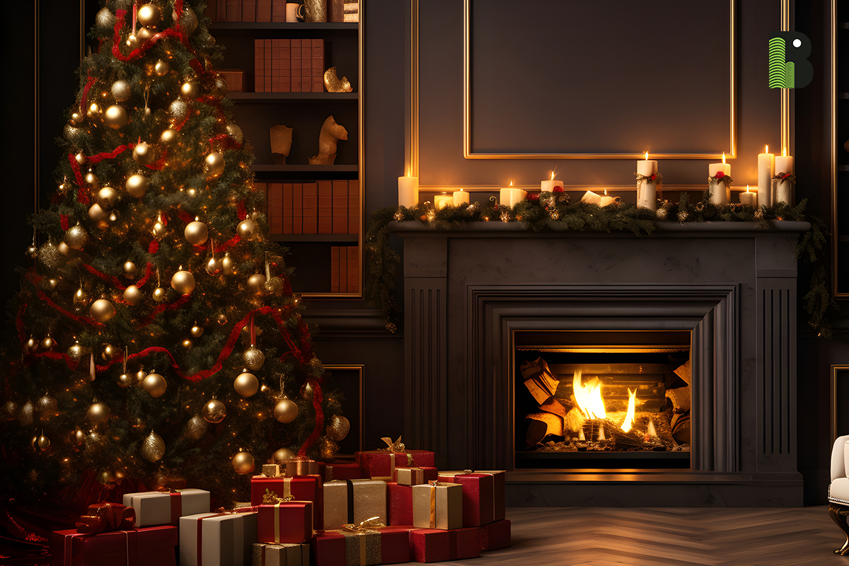 Christmas home decor by bonsai