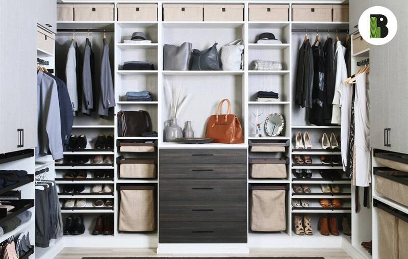 Wardrobe Designs for Couples to Save Space